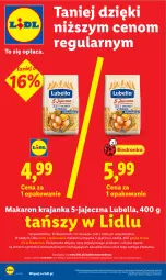 Gazetka promocyjna Lidl - Gazetka ważna od 27.08 do 30.08 - Gazetka - ważna od 30.08 do 30.08.2026 - strona 6 - produkty: Lubella, Makaron, Por, Anew, Bell, Dron, Bella