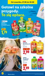 Gazetka promocyjna Lidl - Gazetka ważna od 27.08 do 30.08 - Gazetka - ważna od 30.08 do 30.08.2026 - strona 60 - produkty: Mus, Jogurt, Smoothie