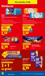 Gazetka promocyjna Lidl - Gazetka ważna od 27.08 do 30.08 - Gazetka - ważna od 30.08 do 30.08.2026 - strona 72 - produkty: Ciastka, Prince Polo, Czekolada, Delicje, Kakao