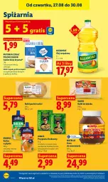Gazetka promocyjna Lidl - Gazetka ważna od 27.08 do 30.08 - Gazetka - ważna od 30.08 do 30.08.2026 - strona 76 - produkty: Nutella, Krakus, Kujawski, Gra, Cukier, Rust, Kuchnia, Bulion, Kosz, Lion, Olej rzepakowy, Kamis, Olej, Kebab