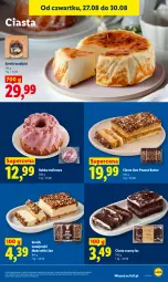 Gazetka promocyjna Lidl - Gazetka ważna od 27.08 do 30.08 - Gazetka - ważna od 30.08 do 30.08.2026 - strona 79 - produkty: Ser, Lion, Babka