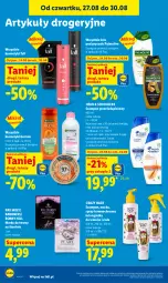 Gazetka promocyjna Lidl - Gazetka ważna od 27.08 do 30.08 - Gazetka - ważna od 30.08 do 30.08.2026 - strona 82 - produkty: Pax, Palmolive, Maska do twarzy, Taft, Szampon, Garnier, Maska
