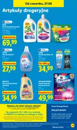 Gazetka promocyjna Lidl - Gazetka ważna od 27.08 do 30.08 - Gazetka - ważna od 30.08 do 30.08.2026 - strona 85 - produkty: Płyn do prania, Por, Gra, Proszek do prania, Perfum, Portal, Perełki zapachowe, Laur, Woolite, Płyn do płukania, Mola, König, Ariel, Kapsułki do prania, Lenor