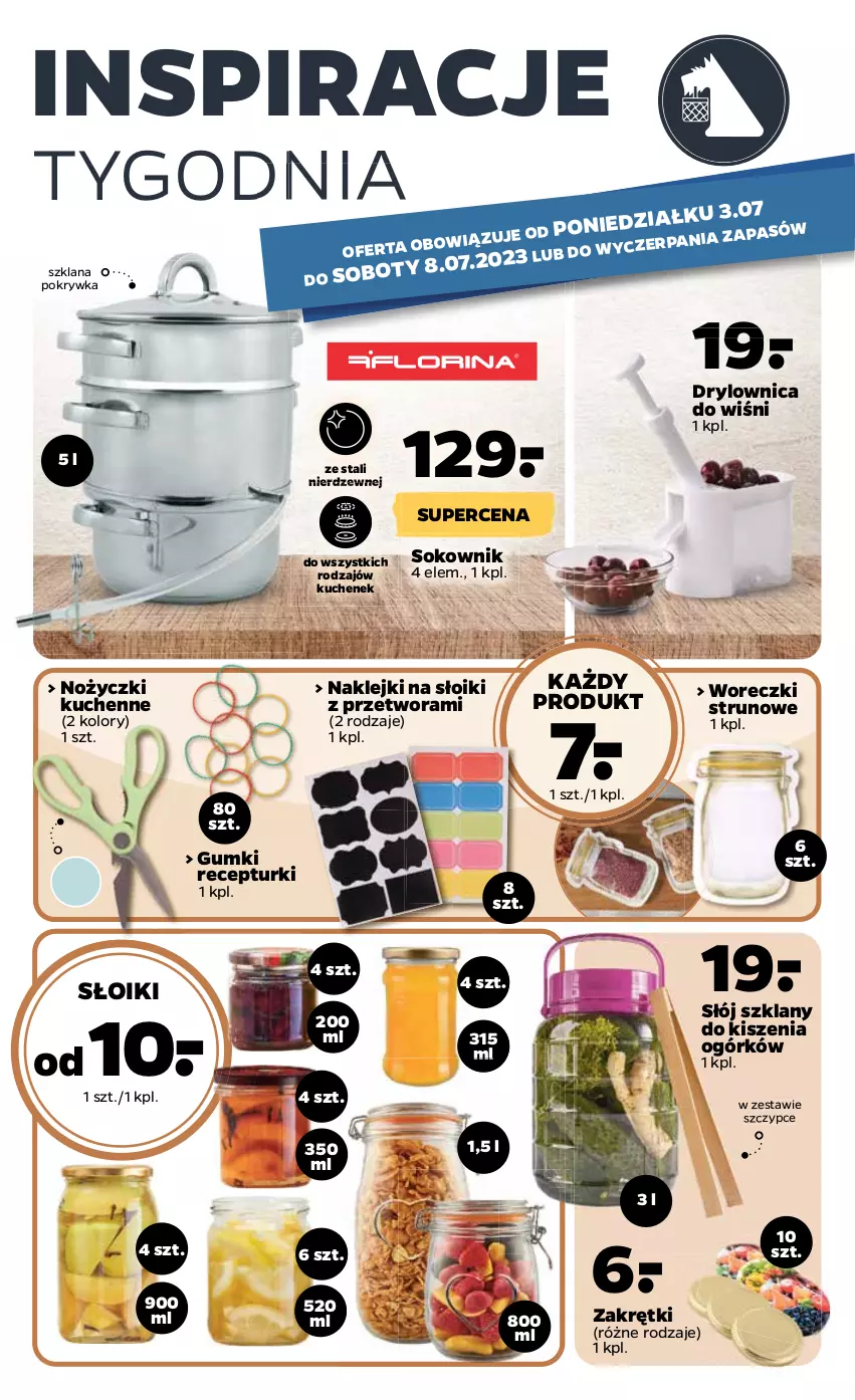 Gazetka promocyjna Netto - Akcesoria i dodatki - ważna 03.07 do 08.07.2023 - strona 2 - produkty: Klej, LANA, Noż, Nożyczki, Sok, Szczypce