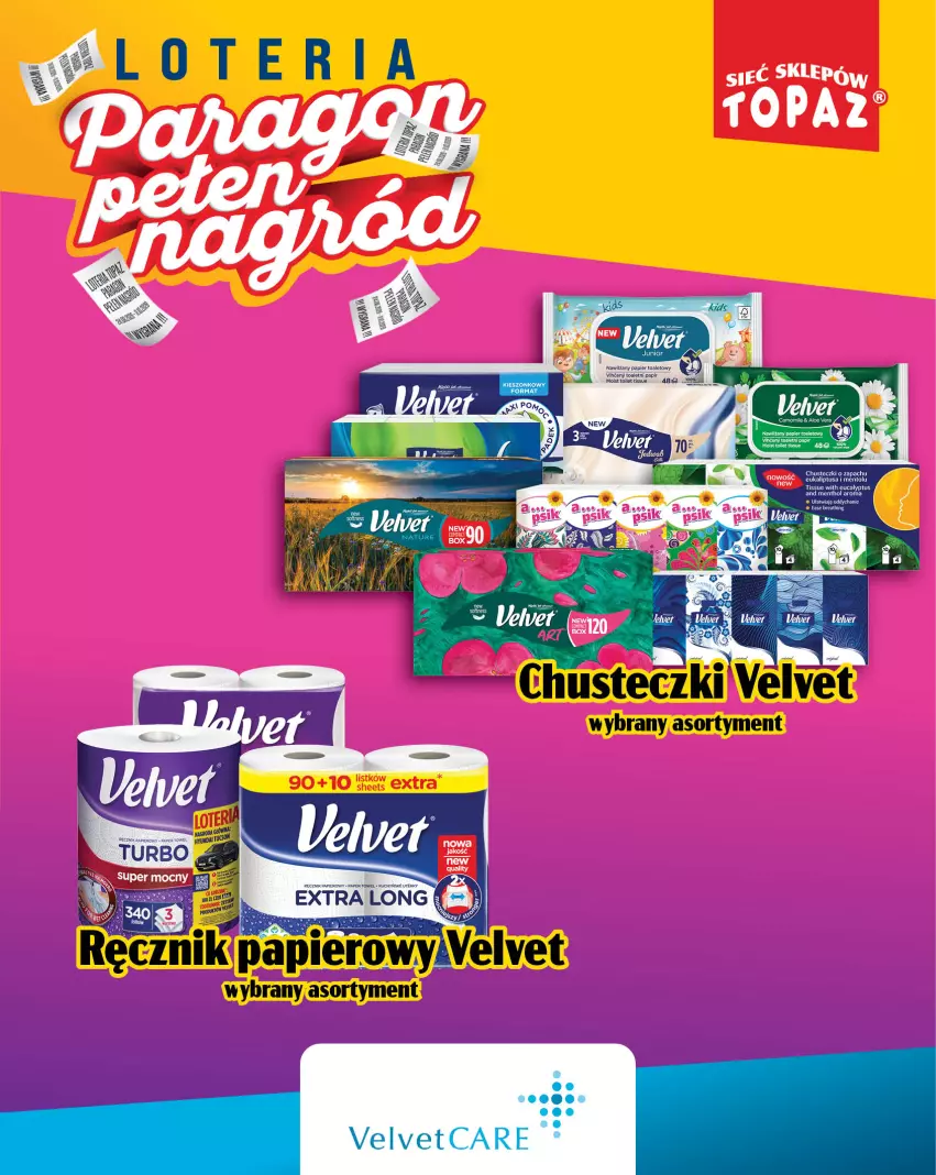 Gazetka promocyjna Topaz - Gazetka - ważna 24.08 do 11.10.2026 - strona 103 - produkty: Chusteczki, Papier, Ręcznik