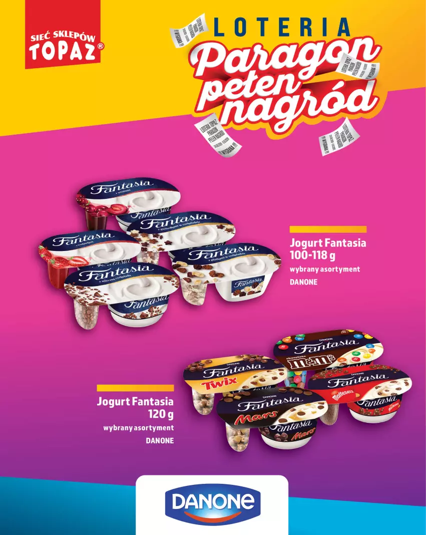 Gazetka promocyjna Topaz - Gazetka - ważna 24.08 do 11.10.2026 - strona 34 - produkty: Danone