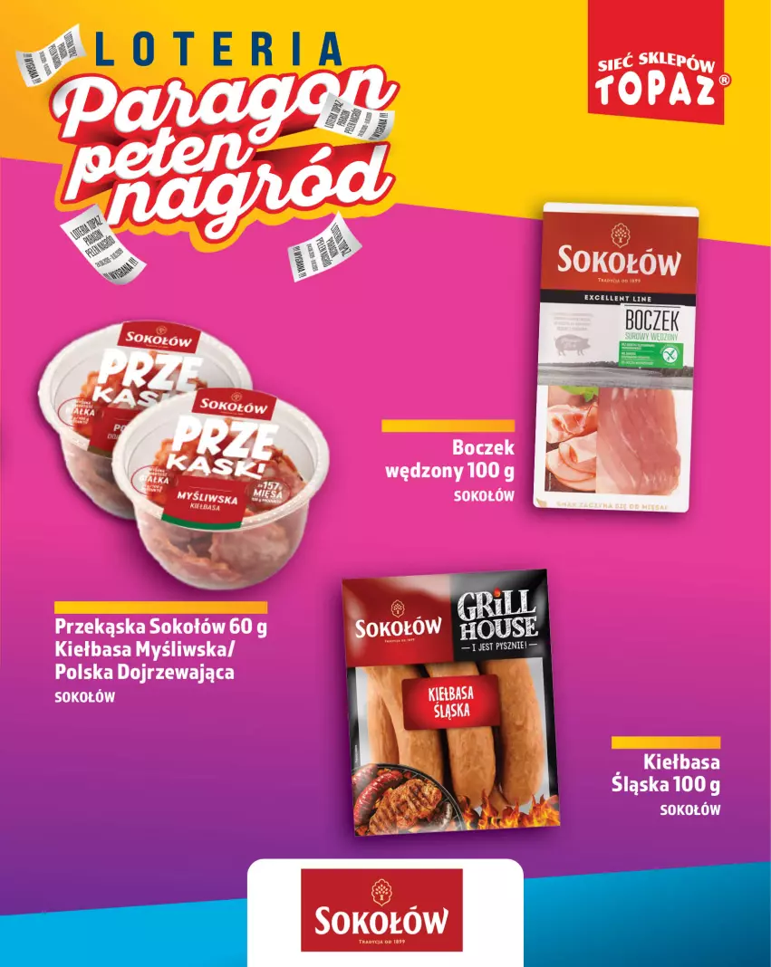 Gazetka promocyjna Topaz - Gazetka - ważna 24.08 do 11.10.2026 - strona 43 - produkty: Boczek