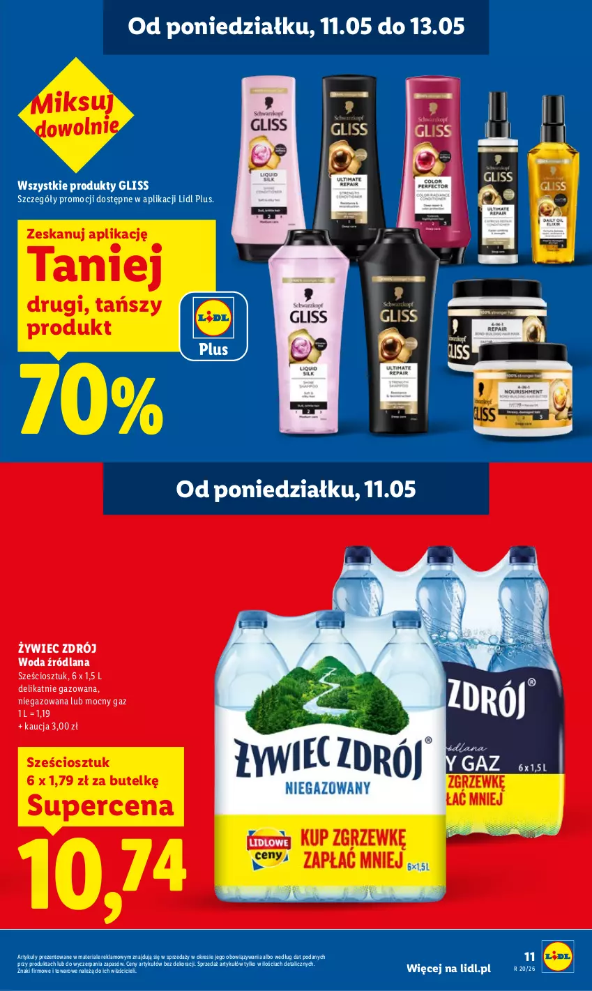 Gazetka promocyjna Lidl - Gazetka ważna od 11.05 do 13.05 - ważna 11.05 do 13.05.2026 - strona 11 - produkty: LANA, Woda