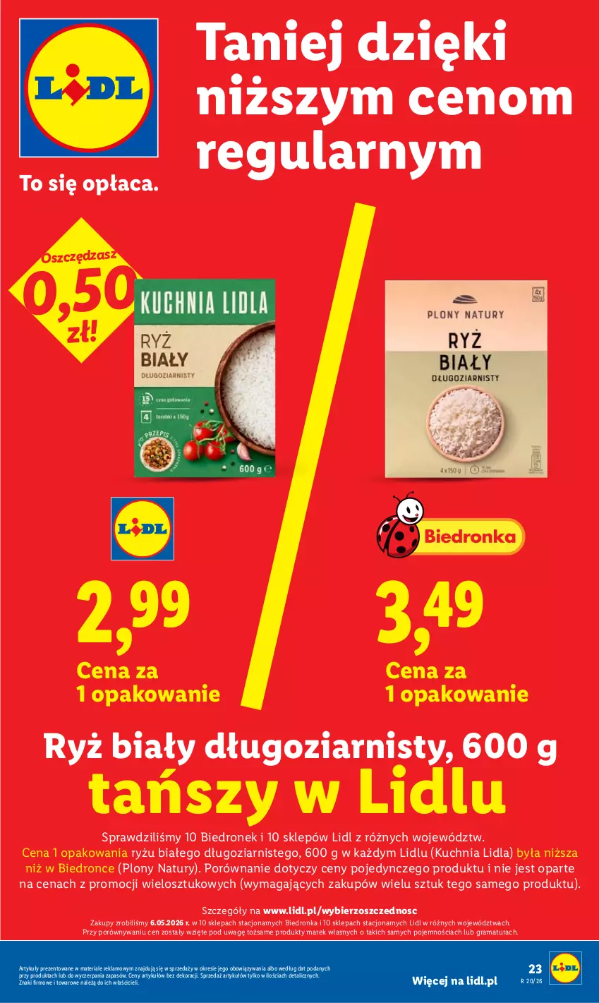 Gazetka promocyjna Lidl - Gazetka ważna od 11.05 do 13.05 - ważna 11.05 do 13.05.2026 - strona 23 - produkty: Dron, Gra, Kuchnia, Por, Rama, Ryż, Ryż biały