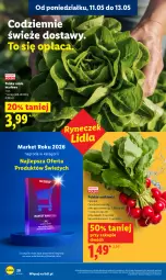 Gazetka promocyjna Lidl - Gazetka ważna od 11.05 do 13.05 - Gazetka - ważna od 13.05 do 13.05.2026 - strona 28 - produkty: Sałata masłowa, Sałat, Masło