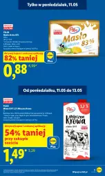 Gazetka promocyjna Lidl - Gazetka ważna od 11.05 do 13.05 - Gazetka - ważna od 13.05 do 13.05.2026 - strona 3 - produkty: Pilos, Masło, Mleko