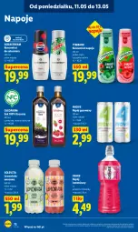 Gazetka promocyjna Lidl - Gazetka ważna od 11.05 do 13.05 - Gazetka - ważna od 13.05 do 13.05.2026 - strona 72 - produkty: Sok, Oleofarm, Lemoniada, Napoje, Napój izotoniczny, Napój gazowany, Tymbark, Oshee, Napój, Oleo, Mięta, Fa