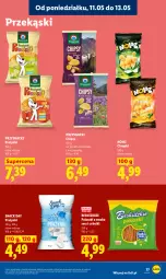 Gazetka promocyjna Lidl - Gazetka ważna od 11.05 do 13.05 - Gazetka - ważna od 13.05 do 13.05.2026 - strona 79 - produkty: Ser, Beskidzki, Chipsy, Chrupki, Przysnacki, Beskidzkie paluszki