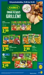 Gazetka promocyjna Lidl - Gazetka ważna od 11.05 do 13.05 - Gazetka - ważna od 13.05 do 13.05.2026 - strona 87 - produkty: Tera, Grill, Kamis