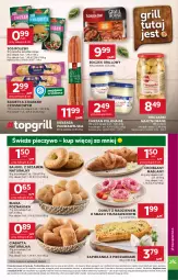 Gazetka promocyjna Stokrotka - Market - Gazetka - ważna od 30.07 do 30.07.2025 - strona 5 - produkty: Piec, Chrzan, Warzywa, Sos, Sok, Sokołów, Kiełbasa podwawelska, Croissant, Wawel, Sezam, Bagietka, Zapiekanka, Pieczarka, Pieczywo, Boczek, Owoce, Donut, Grill, Ciabatta, Kiełbasa, Bułka, Mięso