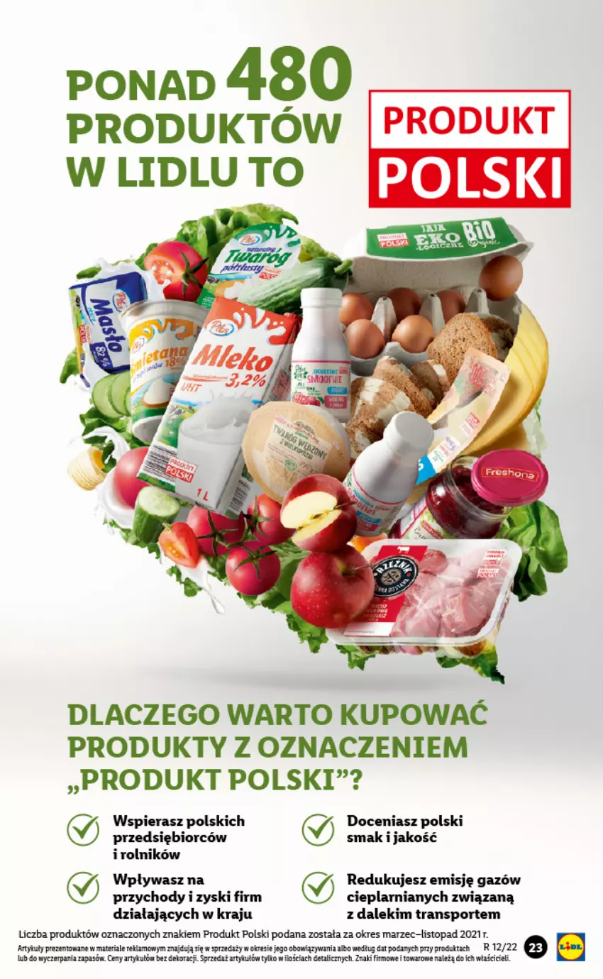 Gazetka promocyjna Lidl - GAZETKA - ważna 21.03 do 23.03.2022 - strona 23 - produkty: Por, Rolnik, Sport, Top, Tran