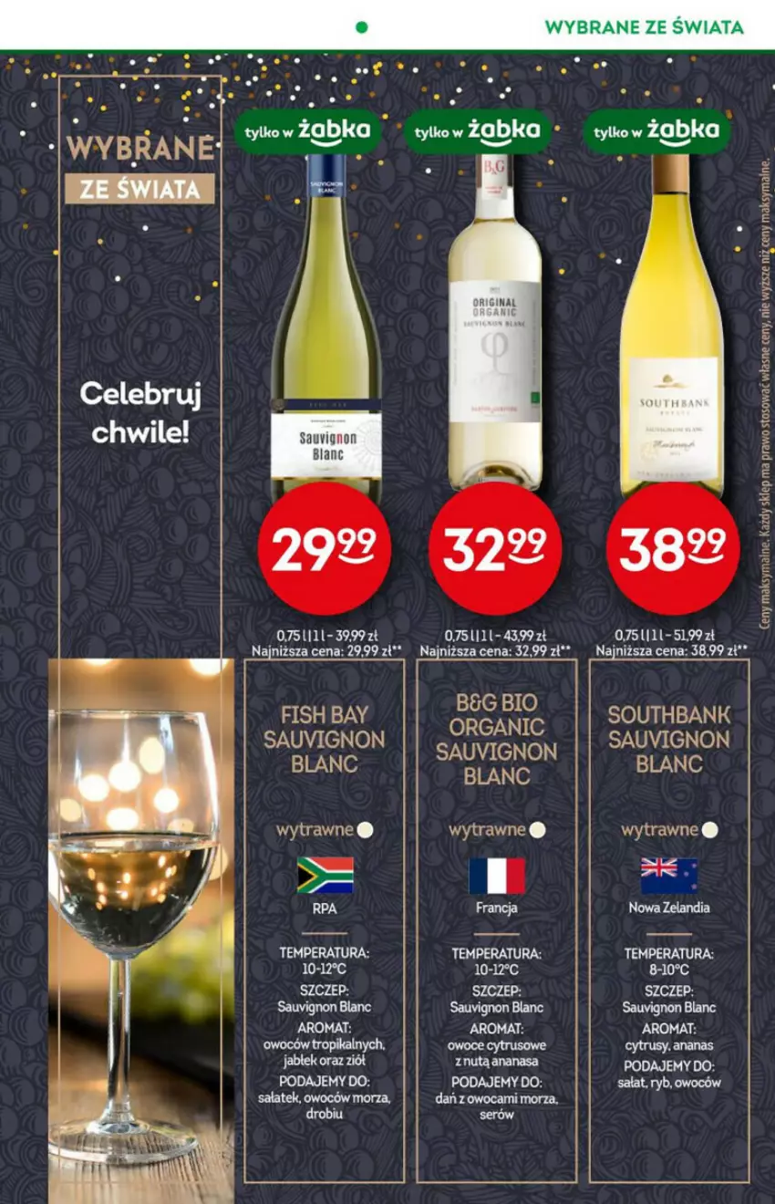 Gazetka promocyjna Żabka - ważna 13.12.2023 do 09.01.2024 - strona 29 - produkty: Ananas, Sałat, Sauvignon Blanc, Ser