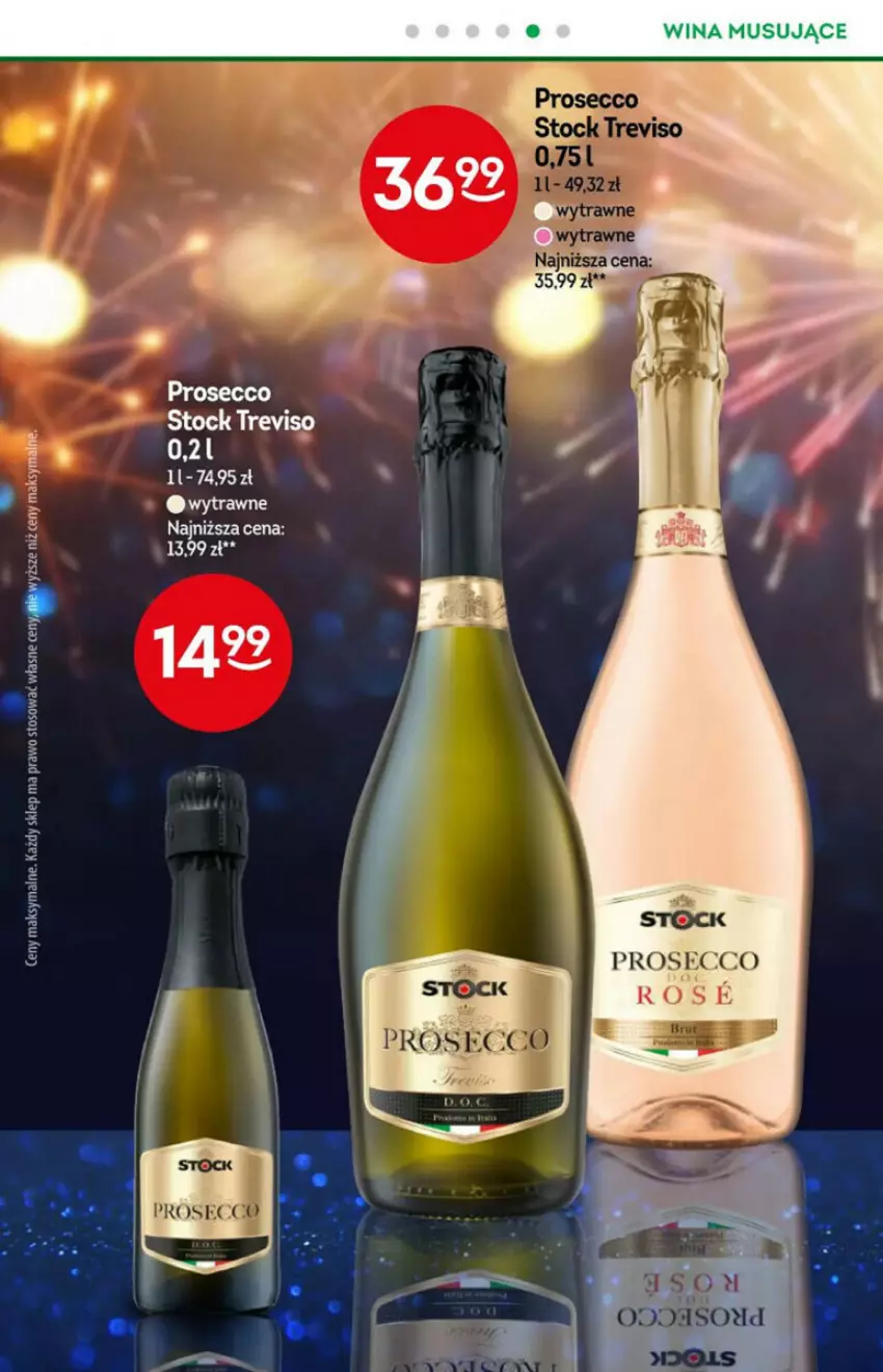 Gazetka promocyjna Żabka - ważna 13.12.2023 do 09.01.2024 - strona 43 - produkty: Mus, Prosecco, Stock