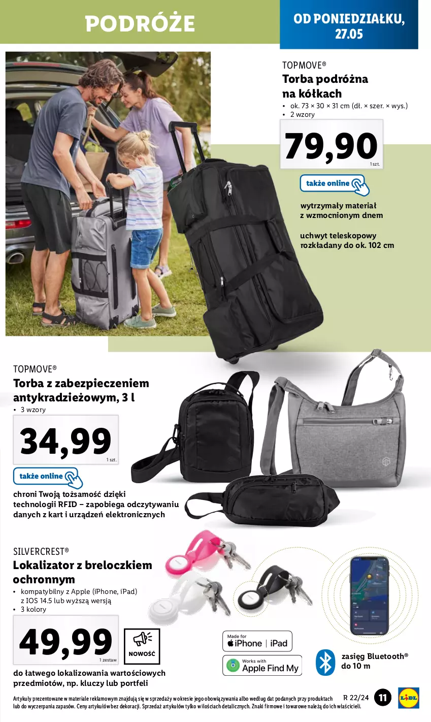 Gazetka promocyjna Lidl - GAZETKA - ważna 27.05 do 01.06.2024 - strona 13 - produkty: Piec, Por, Silvercrest, Teleskop, Top, Torba