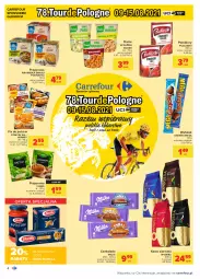 Gazetka promocyjna Carrefour - Gazetka Carrefour - Gazetka - ważna od 21.08 do 21.08.2021 - strona 4 - produkty: Makaron, Sos, Kawa ziarnista, Wafelek, Kawa, Piramidka smaku, Grześki, Czekolada, Podravka, Pudliszki, Barilla, Woseba, Kamis, Pomidory, Milka, Knorr