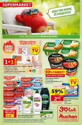 Gazetka promocyjna Auchan - Gazetka 30 Lat Supermarket Auchan - Gazetka - ważna od 06.05 do 06.05.2026 - strona 1 - produkty: Mięso mielone, Sos, Palmolive, Mlekovita, Lody, Zielona Budka, Colgate, Masło, Mięso, Mleko, LG
