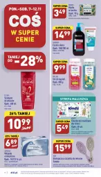 Gazetka promocyjna Aldi - Pełny katalog - Gazetka - ważna od 12.11 do 12.11.2022 - strona 10 - produkty: Elseve, Sól, Szczotka, Szczotka do włosów, Wkładki urologiczne, Chusteczki, Atomic, Szampon, Garnier, Dzieci, Sól do kąpieli, Mydło, Wkładki, Kindii, Fa