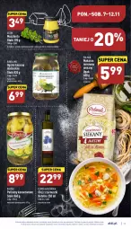 Gazetka promocyjna Aldi - Pełny katalog - Gazetka - ważna od 12.11 do 12.11.2022 - strona 17 - produkty: Makaron, Ser, Mus, Olej z czarnuszki, Runoland, Sony, Olej, Olma, Musztarda