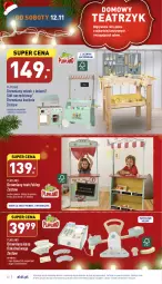 Gazetka promocyjna Aldi - Pełny katalog - Gazetka - ważna od 12.11 do 12.11.2022 - strona 32 - produkty: Gry, Kuchnia, Stół, Wózek, Drewniana kuchnia, Waga