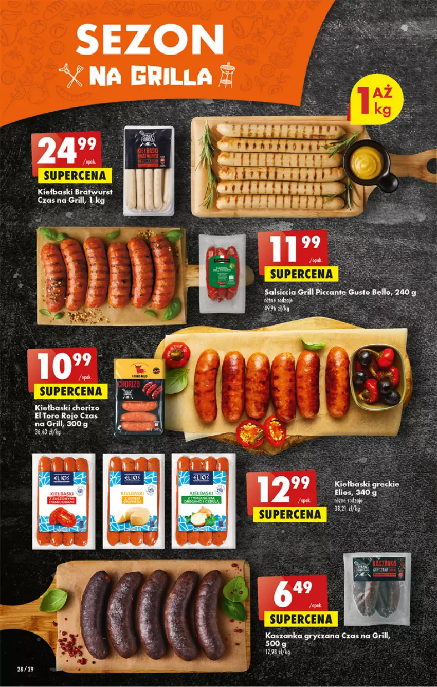 Gazetka promocyjna Biedronka - ważna 01.06 do 07.06.2023 - strona 28 - produkty: AEG, Bell, Fa, Grill, Gry, Kasza, Kaszanka