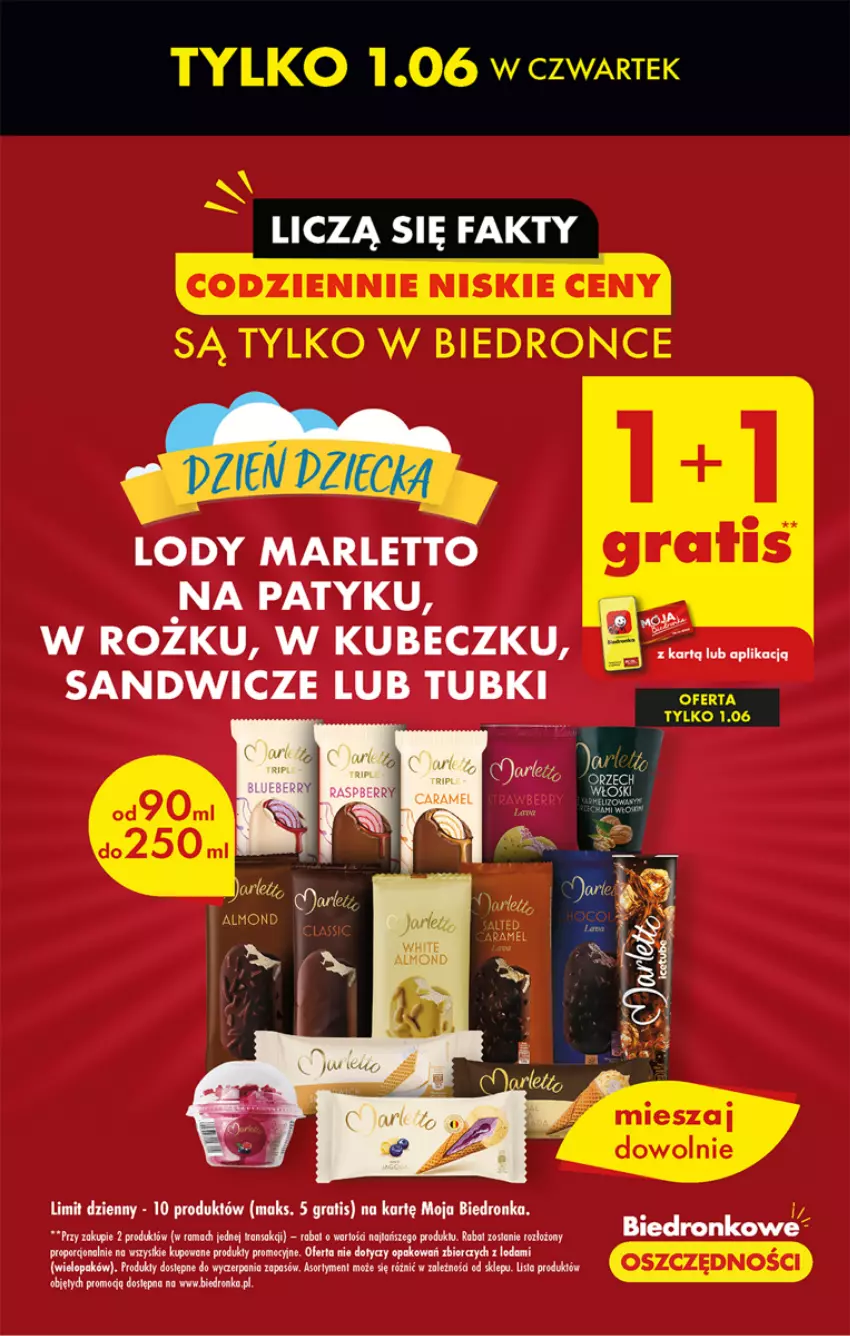 Gazetka promocyjna Biedronka - ważna 01.06 do 07.06.2023 - strona 3 - produkty: Dron, Gra, Lody, Por