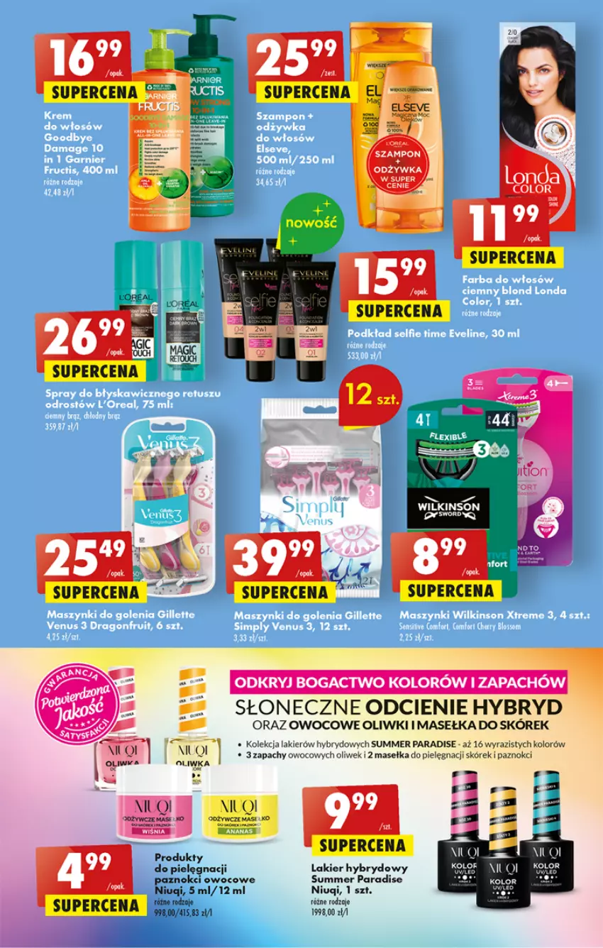 Gazetka promocyjna Biedronka - ważna 01.06 do 07.06.2023 - strona 51 - produkty: Lakier, Lakier hybrydowy, Niuqi, Oliwki