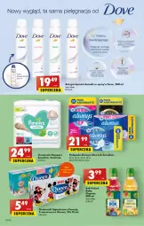 Gazetka promocyjna Biedronka - Gazetka - ważna od 07.06 do 07.06.2023 - strona 52 - produkty: Sok, Por, Pampers, Rura, Tera, Dove, Baby O, Chusteczki, Always, Podpaski, Kubuś, Flora, Antyperspirant, Always Ultra