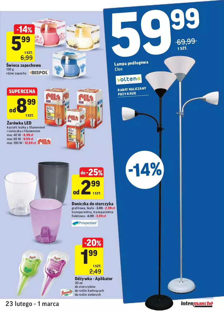 Gazetka promocyjna Intermarche - Okazje tygodnia - ważna 23.02 do 01.03.2021 - strona 37 - produkty: Gra, Lampa, Odżywka, Storczyk, Tran