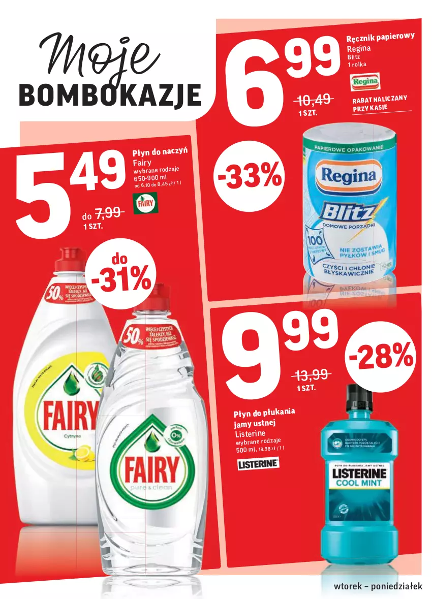 Gazetka promocyjna Intermarche - Okazje tygodnia - ważna 23.02 do 01.03.2021 - strona 4 - produkty: Fa, Gin, Listerine, Papier, Ręcznik