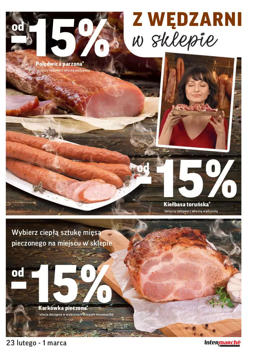 Gazetka promocyjna Intermarche - Okazje tygodnia - ważna 23.02 do 01.03.2021 - strona 9 - produkty: Kiełbasa, Piec, Polędwica