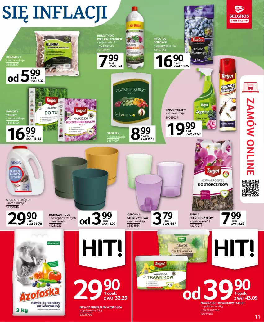 Gazetka promocyjna Selgros - Oferta przemysłowa - ważna 20.04 do 02.05.2023 - strona 11 - produkty: Gra, Keramzyt, Nawóz, Osłonka, Storczyk