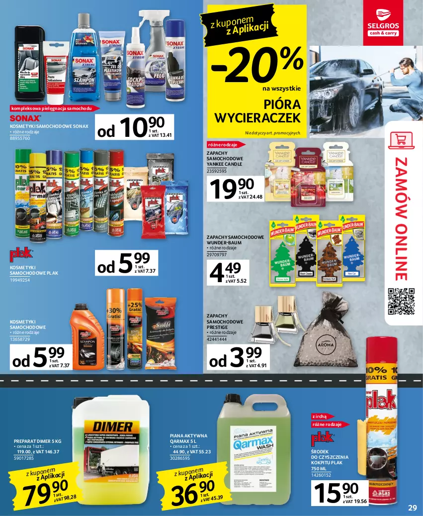 Gazetka promocyjna Selgros - Oferta przemysłowa - ważna 20.04 do 02.05.2023 - strona 29 - produkty: Sonax