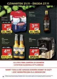 Gazetka promocyjna Delikatesy Centrum - NOWA GAZETKA Delikatesy Centrum od 21 listopada! 21-27.11.2024 - Gazetka - ważna od 27.11 do 27.11.2024 - strona 30 - produkty: Piwa, Piwo, Piec, Rum, Gra, Warka, Corona Extra, Karmi, Harnaś