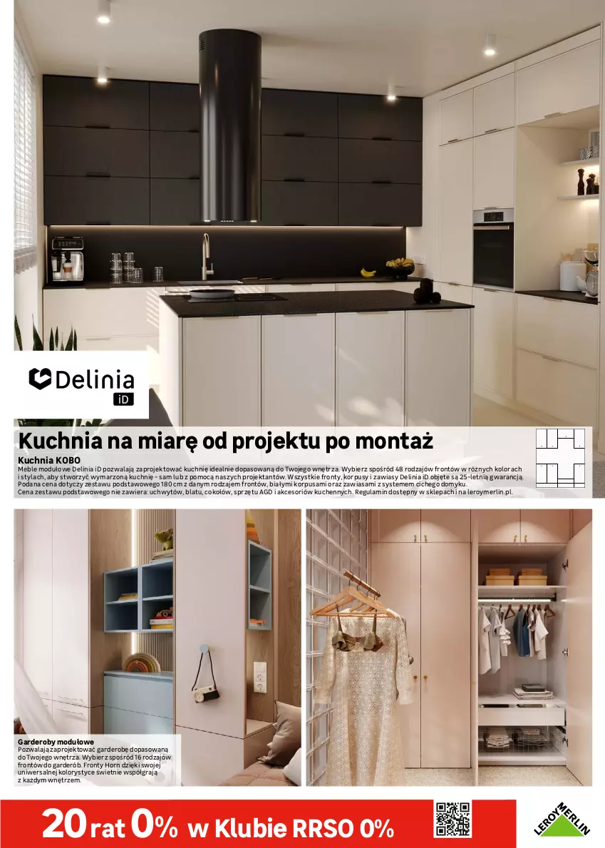 Gazetka promocyjna Leroy Merlin - Gazetka Leroy Merlin - ważna 16.07 do 05.08.2025 - strona 17 - produkty: Bateria, Bateria kuchenna, Gra, KOBO, Korpusy, Kuchnia, Meble, Piekarnik, Sok, Szafka, Zlew, Zlewozmywak