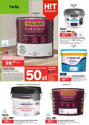 Gazetka promocyjna Leroy Merlin - Gazetka Leroy Merlin - Gazetka - ważna od 05.08 do 05.08.2025 - strona 18 - produkty: Emulsja, Por, Gra, Rama, Szal, Farba lateksowa, Tran, Luxens, Magnat Ceramic, Dekoral, Olej, LG, Fa
