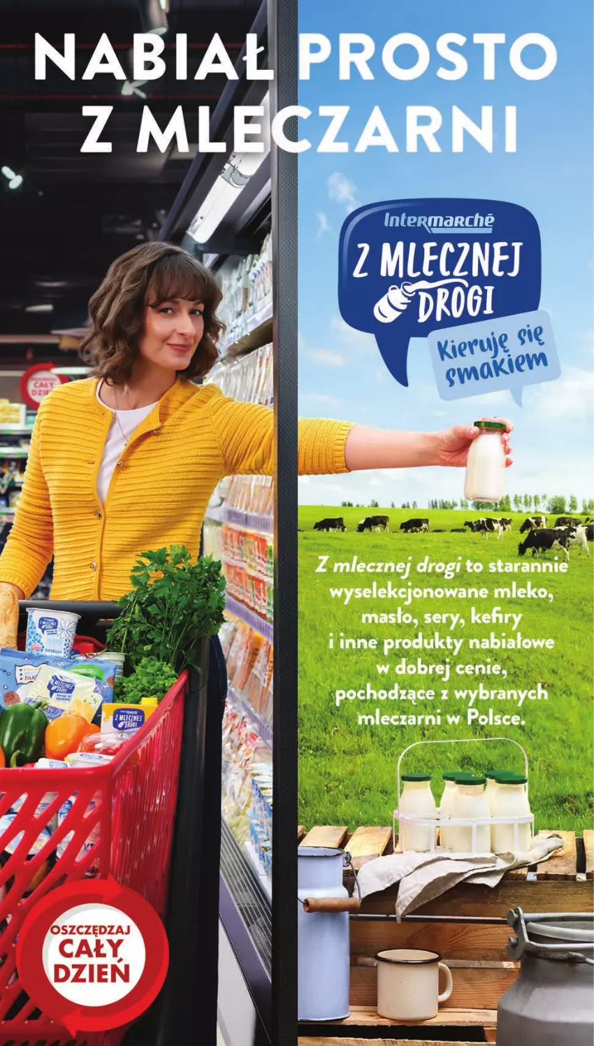 Gazetka promocyjna Intermarche - Gazetka Intermarche - ważna 25.01 do 31.01.2024 - strona 8 - produkty: Kefir, Masło, Mleko, Ser