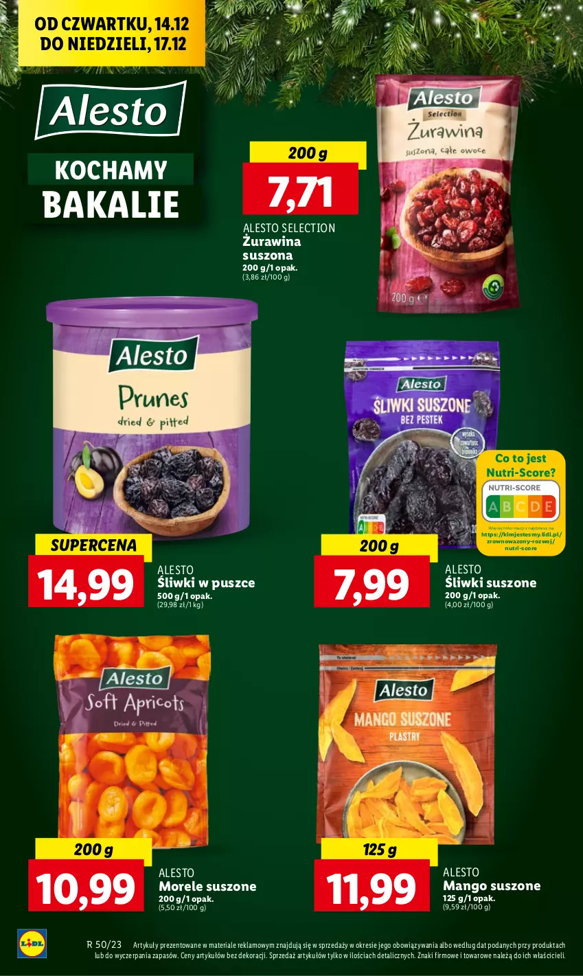 Gazetka promocyjna Lidl - GAZETKA - ważna 14.12 do 17.12.2023 - strona 46 - produkty: Koc, Mango, Mango suszone, Wazon