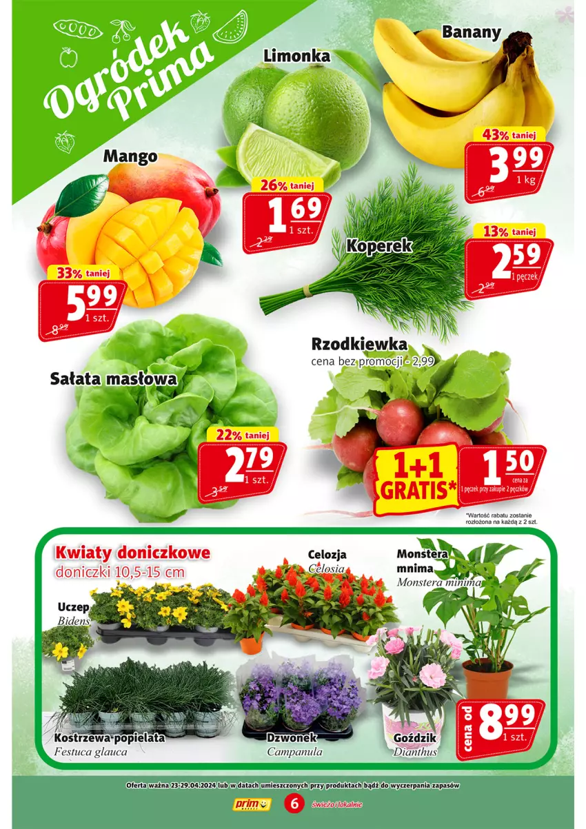 Gazetka promocyjna Prim Market - ważna 23.05 do 29.05.2024 - strona 6 - produkty: Limonka