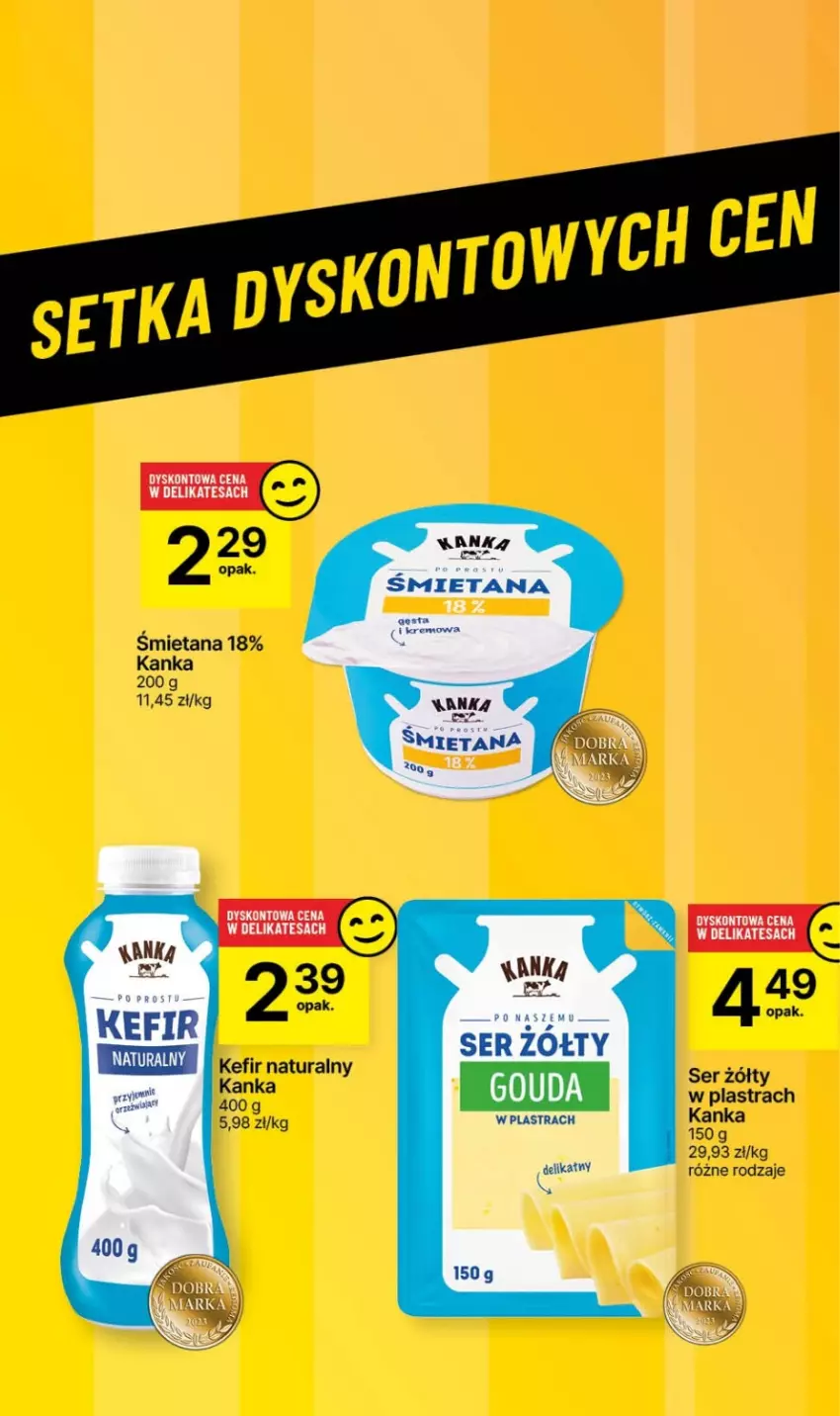 Gazetka promocyjna Delikatesy Centrum - NOWA GAZETKA Delikatesy Centrum od 25 stycznia! 25-31.01.2024 - ważna 25.01 do 31.01.2024 - strona 26 - produkty: Kefir, Kefir naturalny, Ser