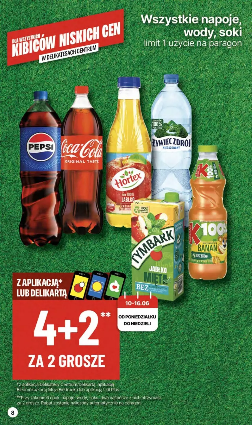 Gazetka promocyjna Delikatesy Centrum - NOWA GAZETKA Delikatesy Centrum od 13 czerwca! 13-19.06.2024 - ważna 13.06 do 19.06.2024 - strona 8 - produkty: Dron, Gin, Napoje, Rum