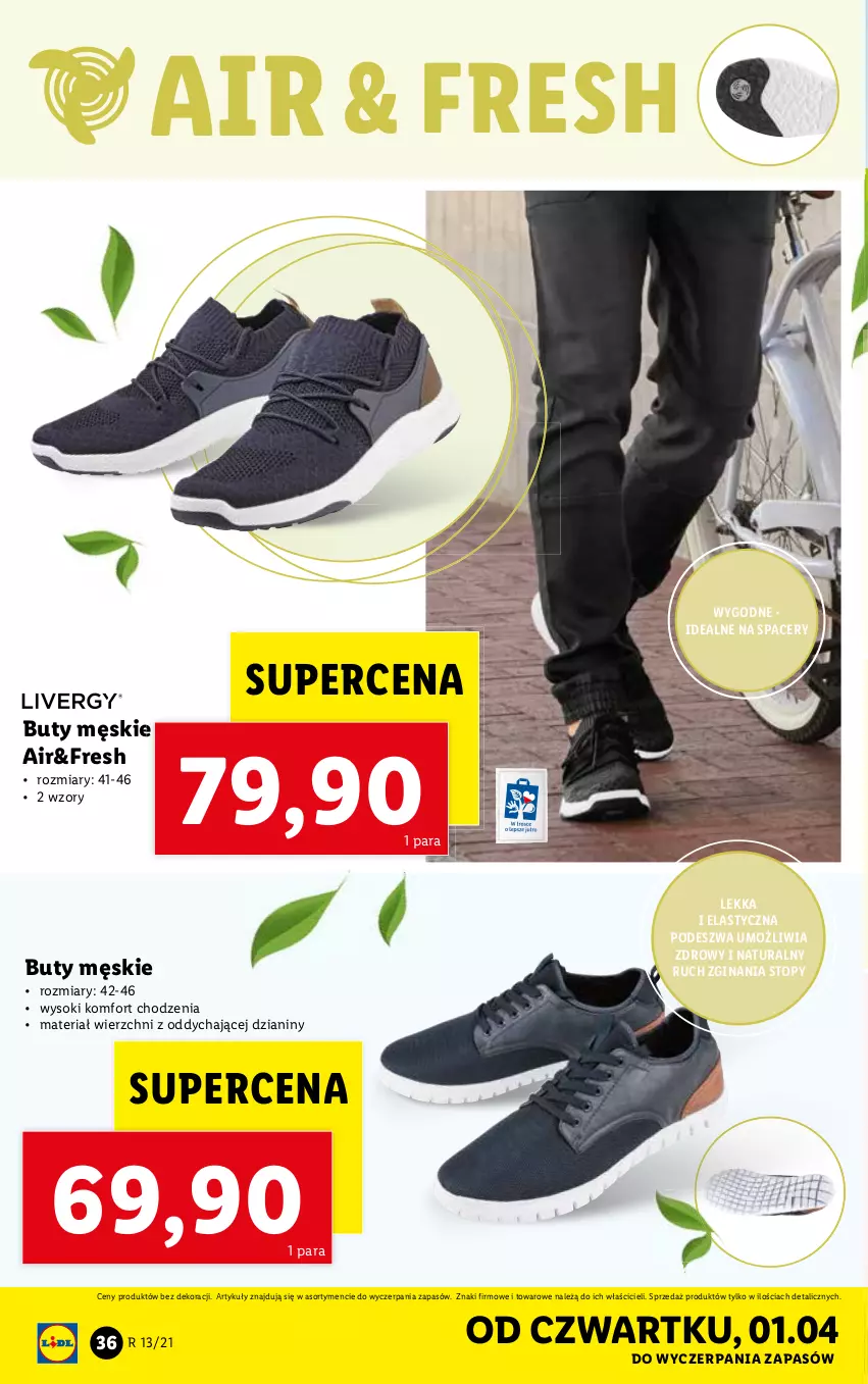 Gazetka promocyjna Lidl - GAZETKA - ważna 29.03 do 03.04.2021 - strona 36 - produkty: Acer, Buty, Gin, Sok, Top