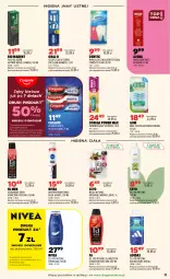 Gazetka promocyjna Drogerie Natura - Gazetka Drogerie Natura - Gazetka - ważna od 30.09 do 30.09.2026 - strona 17 - produkty: Higiena jamy ustnej, Mydło w płynie, Corega, Migdały, Dezodorant, Szczoteczka do zębów, Pasta do zębów, Adidas, Lack, Mydło, Colgate, Antyperspirant, Nivea, Szczoteczka, LG, Fa