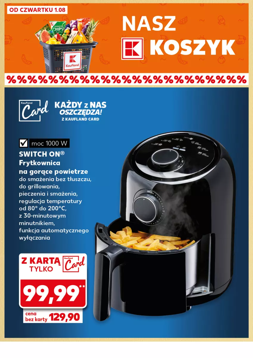 Gazetka promocyjna Kaufland - Kaufland - ważna 01.08 do 07.08.2024 - strona 12 - produkty: Grill, Kosz, Piec