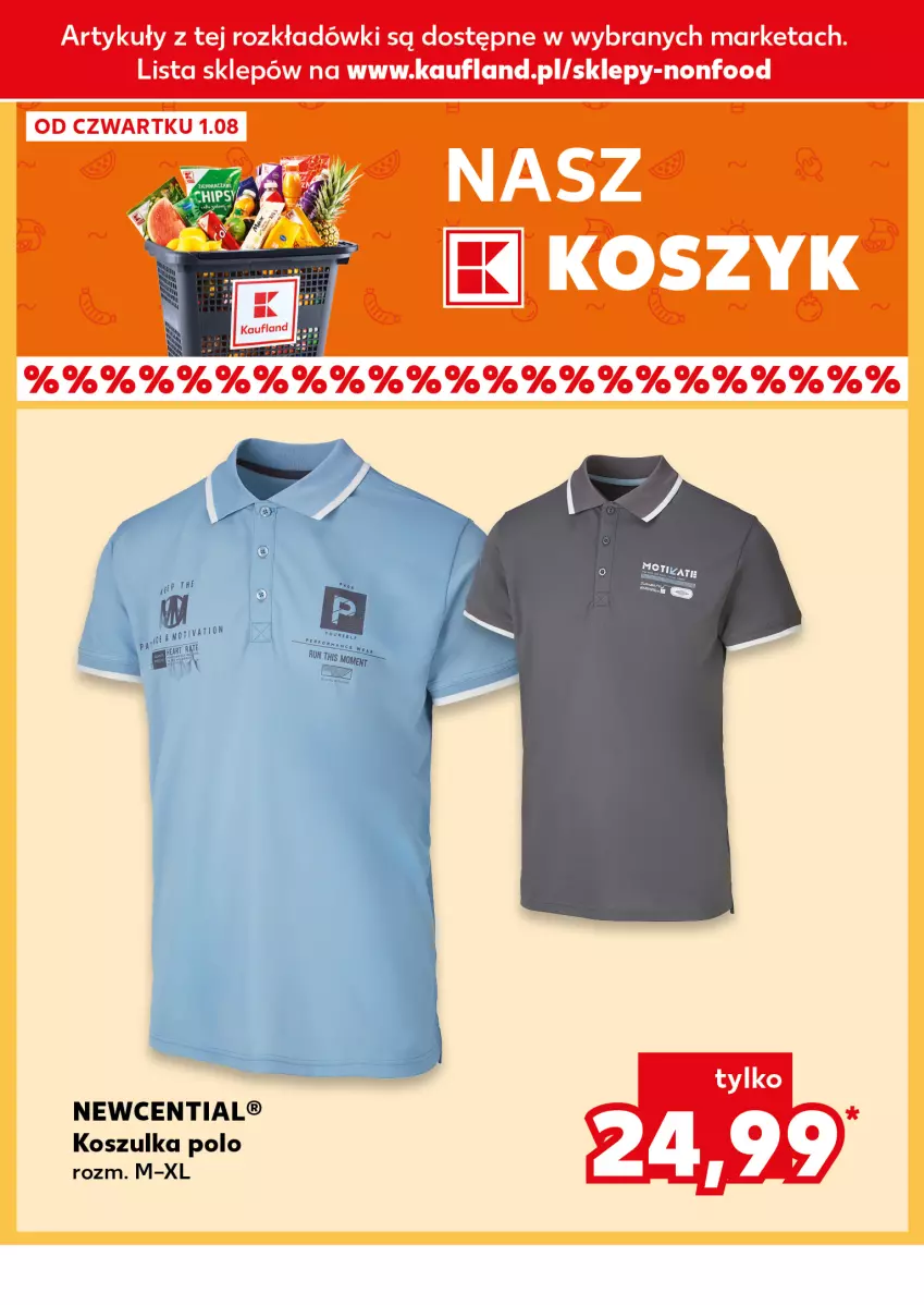 Gazetka promocyjna Kaufland - Kaufland - ważna 01.08 do 07.08.2024 - strona 16 - produkty: Kosz, Koszulka