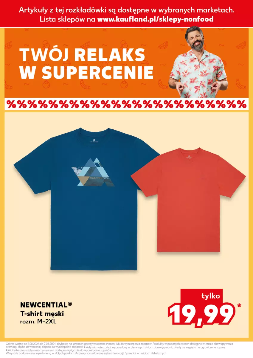 Gazetka promocyjna Kaufland - Kaufland - ważna 01.08 do 07.08.2024 - strona 17 - produkty: T-shirt